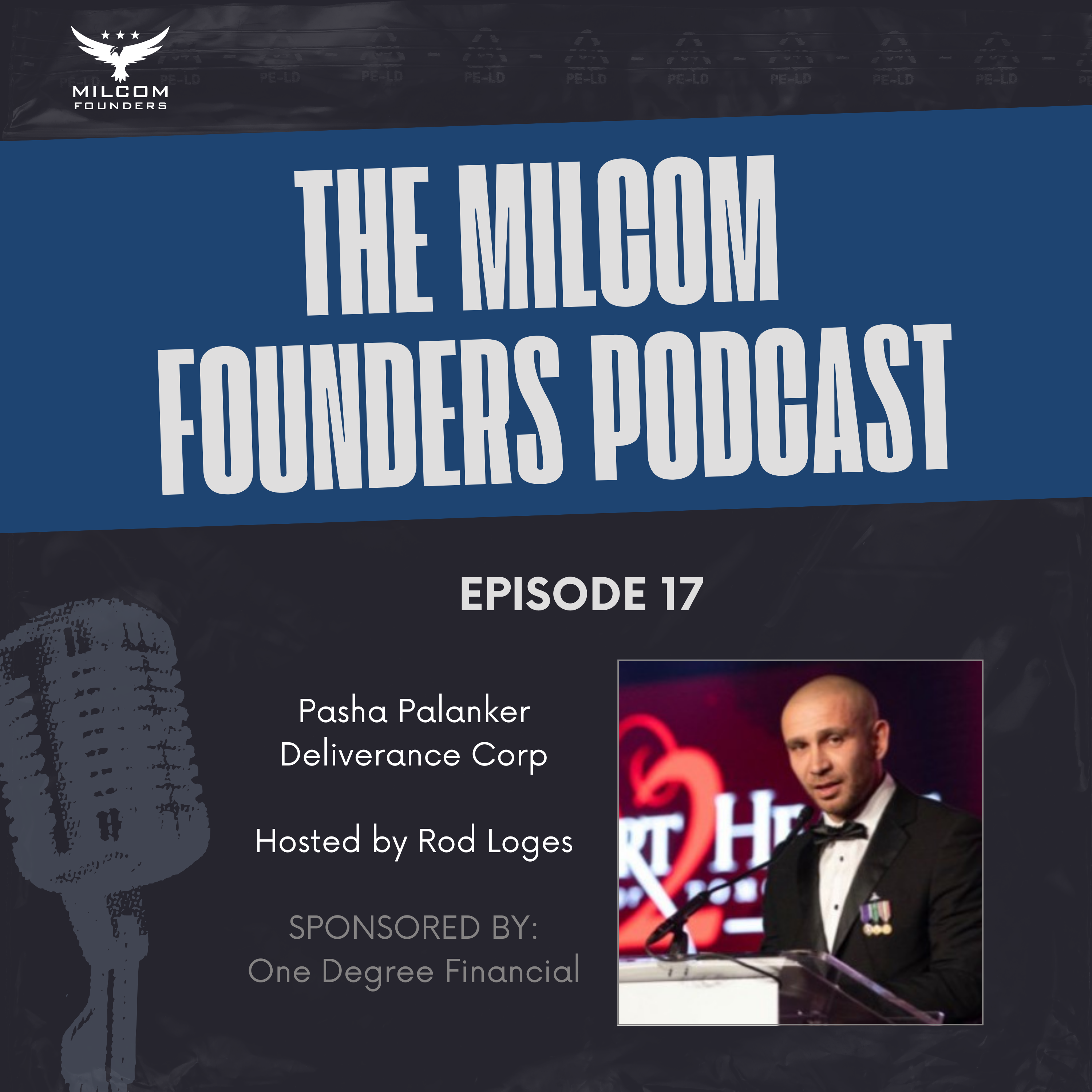 Pasha Palanker on the MILCOM Founders Podcast
